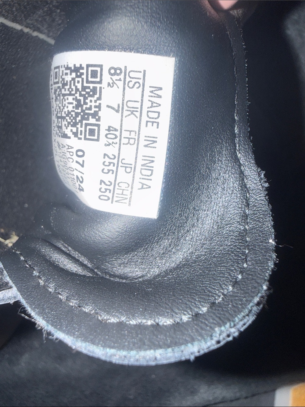 Adidas Samba Women’s Sneakers - Black/White with Gum Sole - Picture 7 of 7